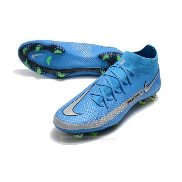 Nike Phantom GT Elite DF FG Azul Plata